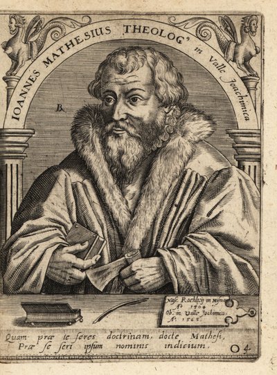 Johannes Mathesius alkotó: Theodore de Bry