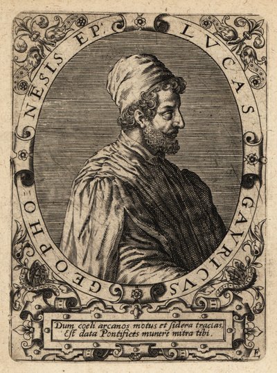 Luca Gaurico alkotó: Theodore de Bry