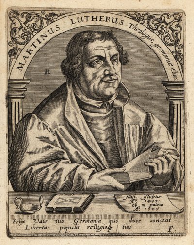 Luther Márton alkotó: Theodore de Bry