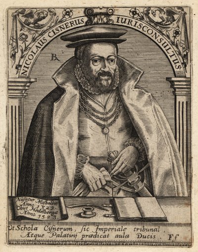 Nikolaus Cisnerus alkotó: Theodore de Bry