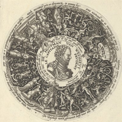 I. Vilmos portréja, a Tazza Designs sorozatból, kb. 1588. alkotó: Theodore de Bry