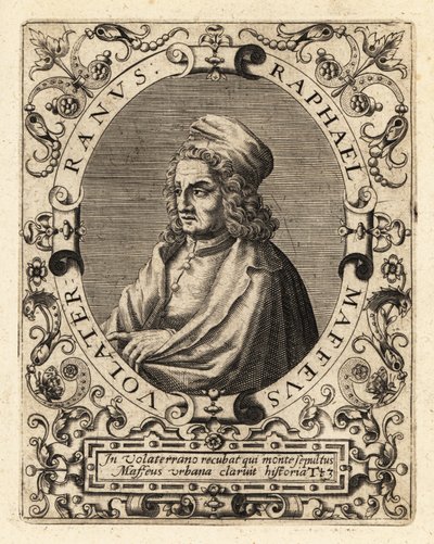 Raffaello Maffei olasz történész alkotó: Theodore de Bry