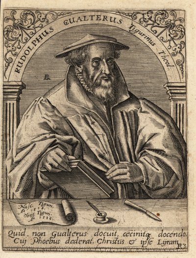 Rudolf Gwalther alkotó: Theodore de Bry