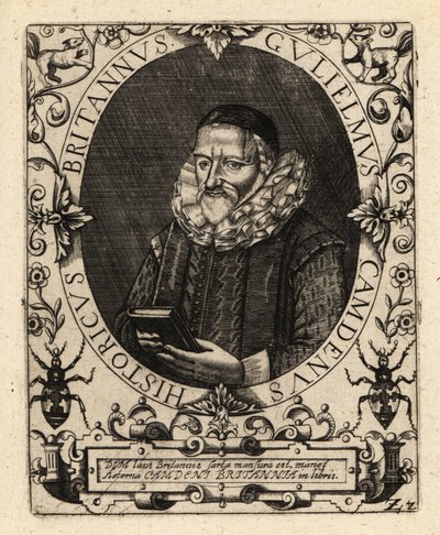 William Camden, angol antikvárius. alkotó: Theodore de Bry