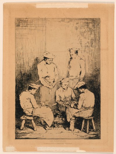 A Hámozók alkotó: Theodule Ribot