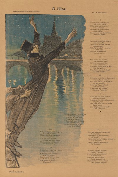Gil Blas Illustré: A vízparton (A l
