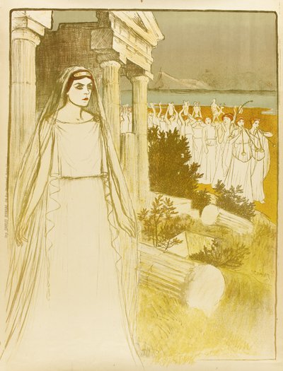 Hellé. Opera 4 felvonásban alkotó: Théophile Alexandre Steinlen