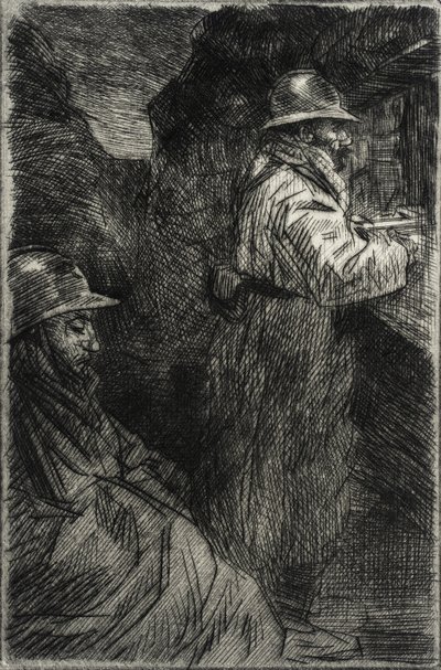 A laktanyában alkotó: Théophile Alexandre Steinlen