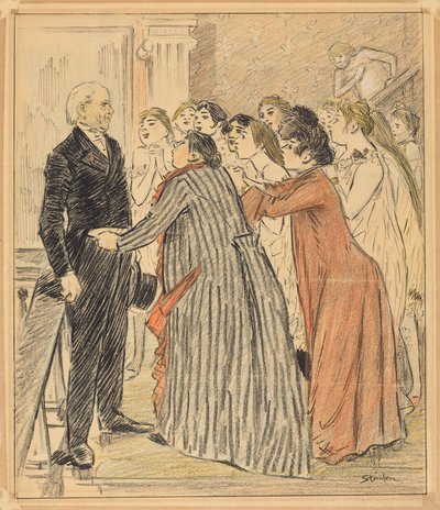 Az öreg dékán kalandja alkotó: Théophile Alexandre Steinlen