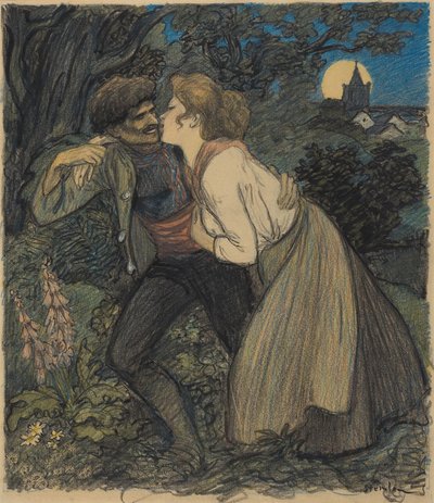 A farkas és a szuka kutya alkotó: Théophile Alexandre Steinlen