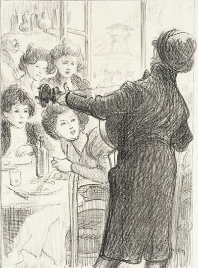 Az erdő énekese alkotó: Théophile Alexandre Steinlen