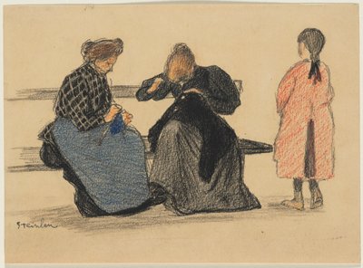 Három ábra alkotó: Théophile Alexandre Steinlen