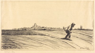 Csavargó a csomagjával (Le chemineau à la besace) alkotó: Théophile Alexandre Steinlen