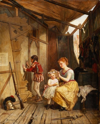 Színfalak mögötti, alkotó: Theophile Emmanuel Duverger
