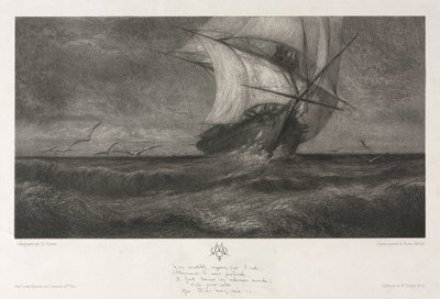 A fantomhajó, avagy a hullámokon alkotó: Theophile Narcisse Chauvel