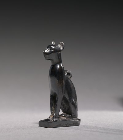 Bastet amulettje, ie 1069-715 körül (hematit) alkotó: Third Intermediate Period Egyptian