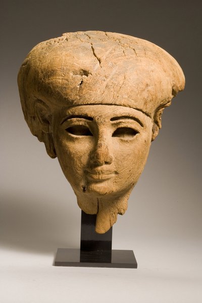 Múmia maszk, Kr.e. 1. évezred eleje (fa) alkotó: Third Intermediate Period Egyptian