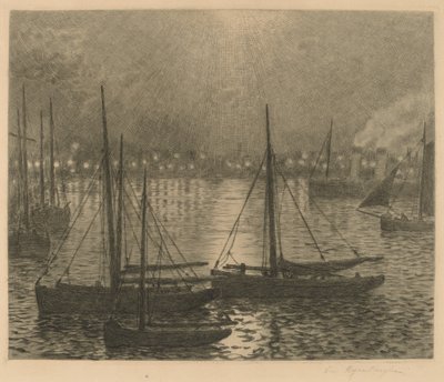 Boulogne alkotó: Théo van Rysselberghe