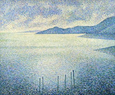 Tengerparti jelenet, c. 1892-1893 alkotó: Théo van Rysselberghe