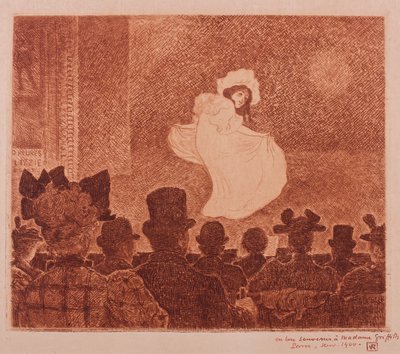 A kávéházi koncert, 1896 alkotó: Théo van Rysselberghe