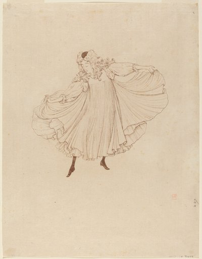 Loïe Fuller alkotó: Théo van Rysselberghe