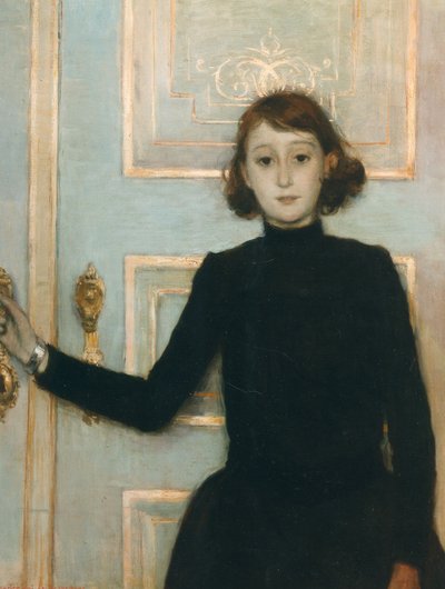 Marguerite van Mons portréja, 1886. alkotó: Théo van Rysselberghe