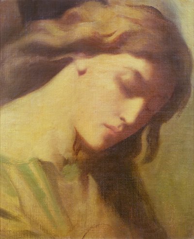 Angyal, tanulmány az Olajfák hegyéhez, 1840 alkotó: Théodore Chassériau
