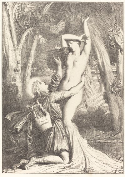 Apollo és Daphne alkotó: Théodore Chassériau