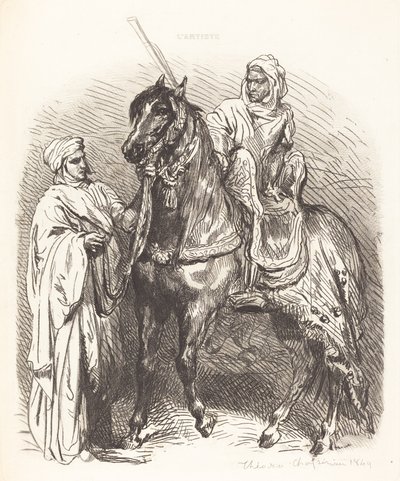 Arab szerelés alkotó: Théodore Chassériau