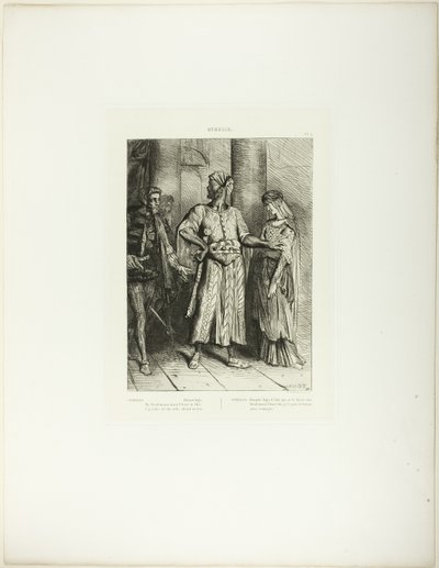 Honest Iago, Desdemona Must I Leave to You, 4. lemez (1. felvonás, 3. jelenet), az Othelloból alkotó: Théodore Chassériau