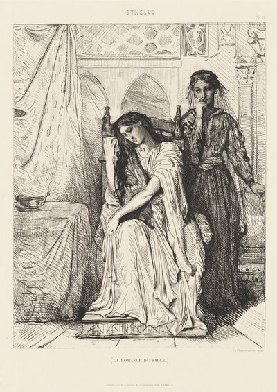 Othello szvit, 9. sz alkotó: Théodore Chassériau