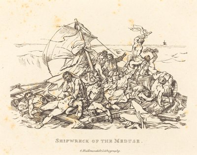 A Meduse hajótörése alkotó: Théodore Gericault and Nicolas Toussaint Charlet