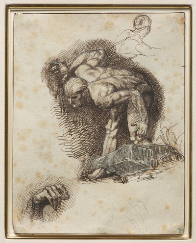 Géricault - Mászók, 1791 és 1824 között alkotó: Theodore Gericault