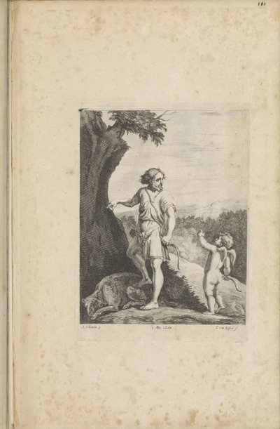 Szerelmes Apolló alkotó: Théodorus van Kessel
