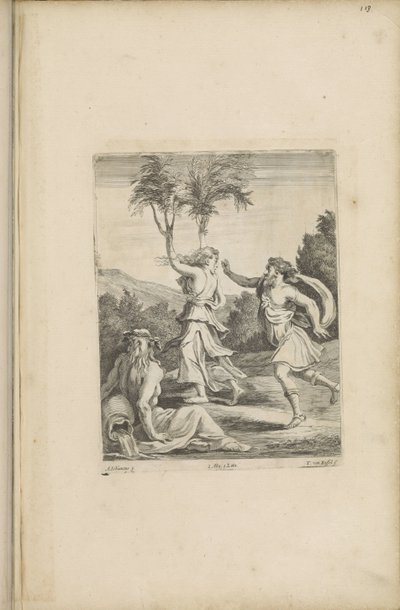 Apolló Daphnéban alkotó: Théodorus van Kessel