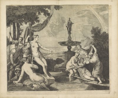 Diana felfedezi Callisto terhességét alkotó: Théodorus van Kessel