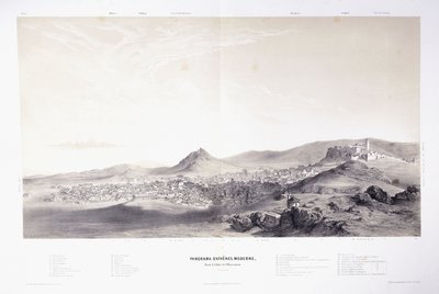 Panoráma a modern Athénra alkotó: Théodose du Moncel