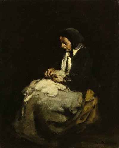 Varró nő alkotó: Théodule Augustin Ribot