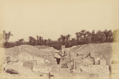 Abydos, kis templom alkotó: Théodule Devéria