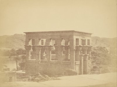 Traianus kioszkja, Philae alkotó: Théodule Devéria