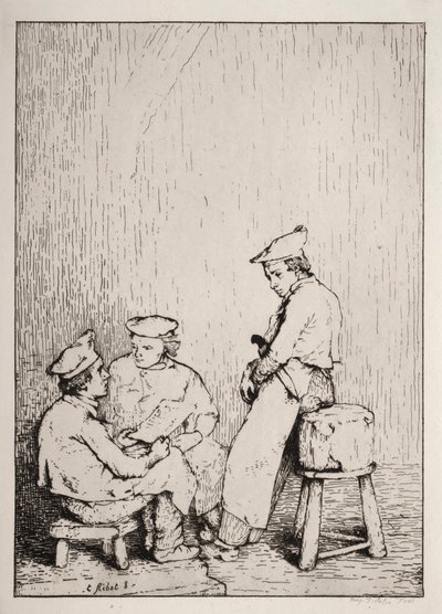 A térkép. alkotó: Auguste Theodule Ribot