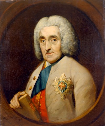 Chesterfield negyedik grófja (olaj, vászon) alkotó: Thomas (after) Gainsborough