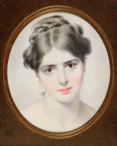 Fanny Kemble (zománc) alkotó: Thomas (after) Lawrence