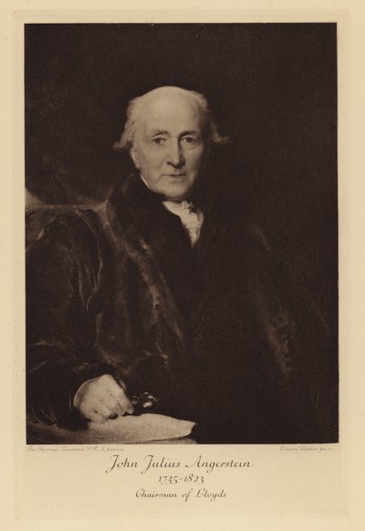 John Julius Angerstein, a Lloyd