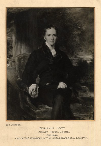 Benjamin Gott portréja alkotó: Thomas (after) Lawrence