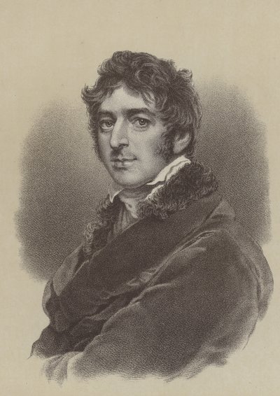 William Lamb, Melbourne 2. vikomtja, brit miniszterelnök 1834 és 1835-1841 (litho) alkotó: Thomas (after) Lawrence