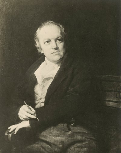 William Blake angol költő és művész (litho) alkotó: Thomas (after) Phillips