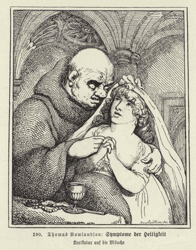 A szentség tünetei (litó) alkotó: Thomas (after) Rowlandson