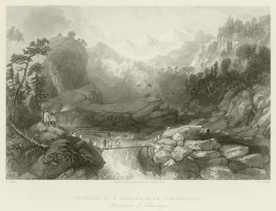 Átkelés egy Sangha mellett alkotó: Thomas Allom