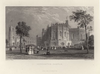 Lancaster kastély alkotó: Thomas Allom